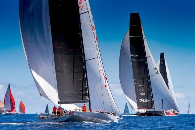 Varuna on Les Voiles de St Barth day 2 photo copyright Jouany Christophe taken at Saint Barth Yacht Club and featuring the Maxi 72 Class class