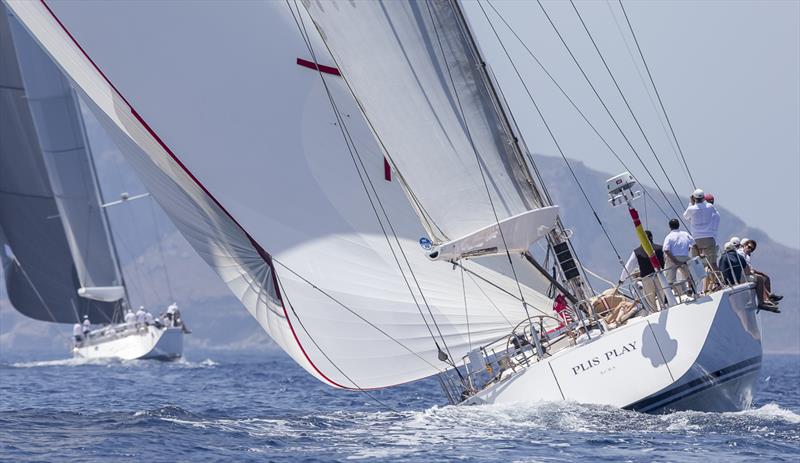 Plis Play on day 1 of the Frers Cup photo copyright Carlo Borlenghi taken at  and featuring the Maxi class