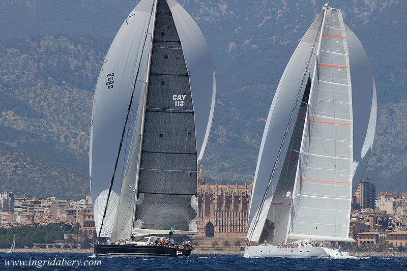 The Superyacht Cup in Palma final day photo copyright Ingrid Abery / www.ingridabery.com taken at Real Club Náutico de Palma and featuring the Maxi class