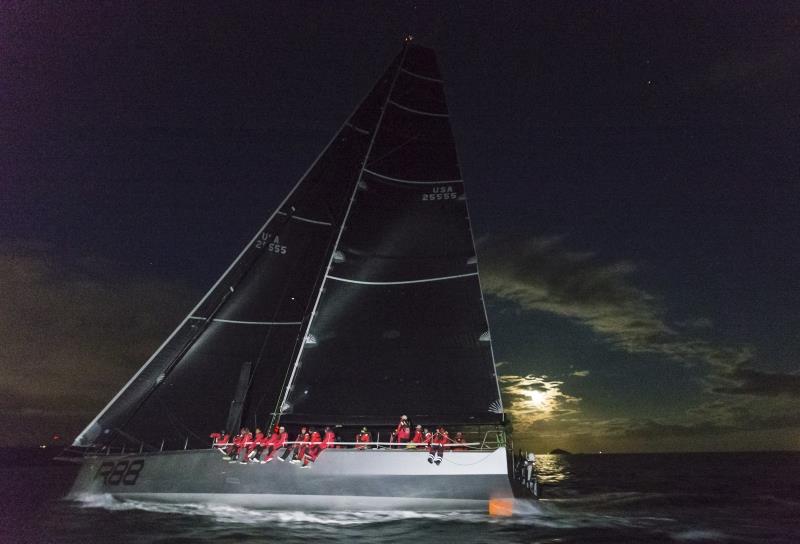 Monohull line honours for George David's Rambler 88 in the 47th Rolex Fastnet Race photo copyright Rolex / Carlo Borlenghi taken at Royal Ocean Racing Club and featuring the Maxi class
