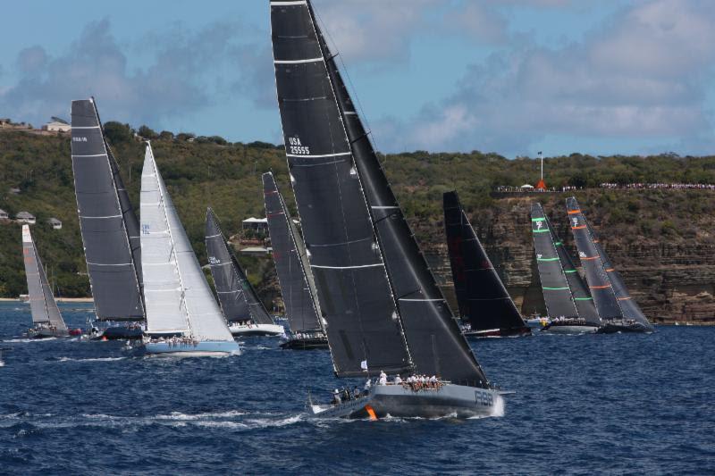 A bumper fleet is expected in Antigua for the 10th edition of the RORC Caribbean 600 photo copyright Tim Wright / www.photoaction.com taken at Antigua Yacht Club and featuring the Maxi class