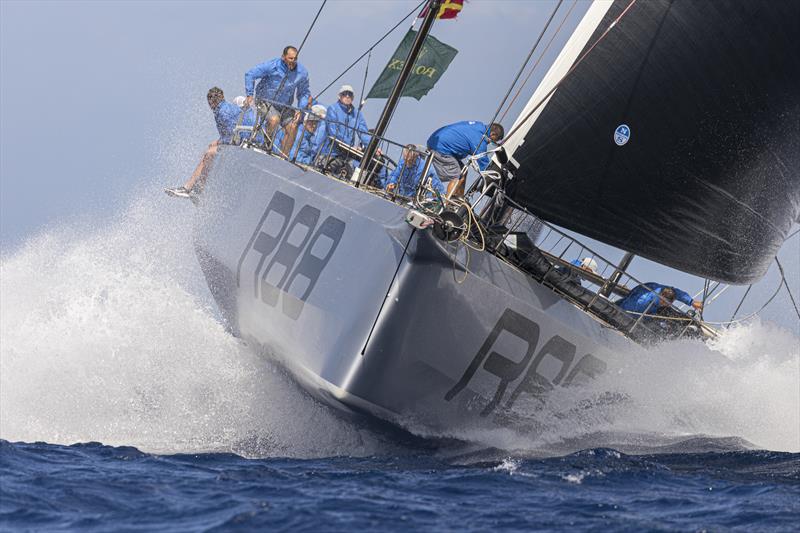 George David's Rambler 88 blitzed the course on Maxi Yacht Rolex Cup day 5 photo copyright Studio Borlenghi / International Maxi Association taken at Yacht Club Costa Smeralda and featuring the Maxi class