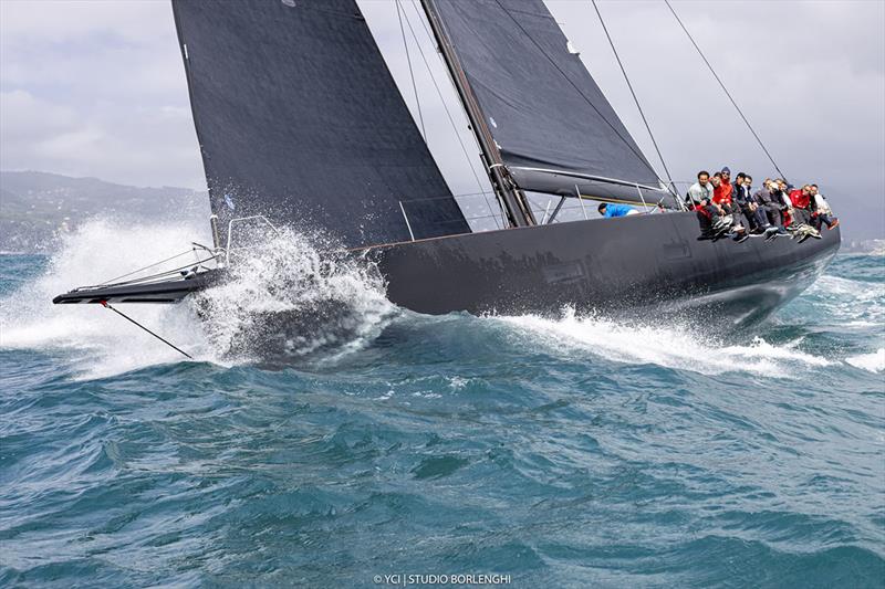 Above: Luciano Gandini's Mylius 80 Twin Soul B is a favourite to claim this weekend's opening regatta of the season in Portofino photo copyright YCI / Studio Borlenghi taken at Yacht Club Italiano and featuring the Maxi class
