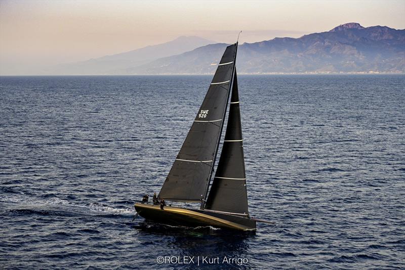RÃN in the Rolex Middle Sea Race photo copyright Kurt Arrigo / Rolex taken at Royal Malta Yacht Club and featuring the Maxi class