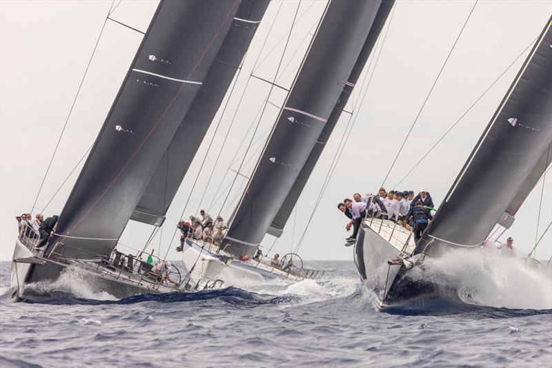 Ultra-close racing at the 2025 Rolex IMA Maxi Grand Prix World Championship - photo © IMA / Studio Borlenghi