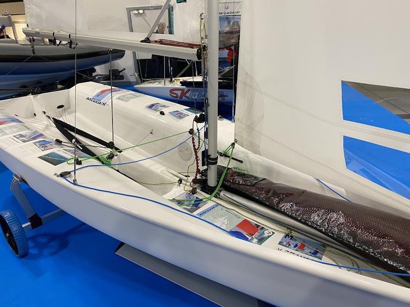 Melges 15 on display at the RYA Dinghy & Watersports Show 2024 photo copyright Magnus Smith taken at RYA Dinghy Show and featuring the Melges 15 class