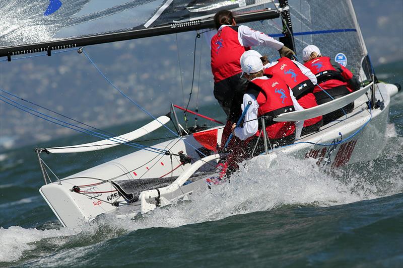Liam Kilroy's Wildman on day 3 of the Audi Melges 20 Worlds photo copyright JOY / International Audi Melges 20 Class Association taken at San Francisco Yacht Club and featuring the Melges 20 class