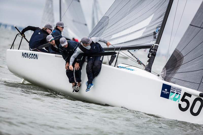 Final day for Melges 24 fleet at Sperry Charleston Race Week photo copyright Sperry Charleston Race Week / Brian Carlin taken at Charleston Yacht Club and featuring the Melges 24 class