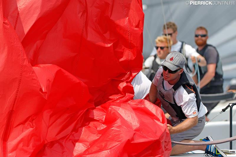 Melges 24 World Championship day 5 photo copyright Pierrick Contin / IM24CA taken at Middelfart Sailing Club and featuring the Melges 24 class
