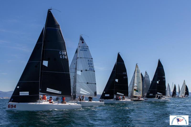 The final event of the Melges 24 European Sailing Series 2021 in Trieste, Italy - October 2021 photo copyright STSM / Michele Rocco taken at  and featuring the Melges 24 class