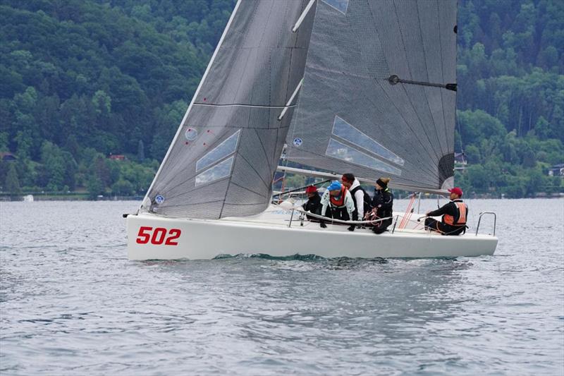 Anna Luschan and her team of Michael Luschan, Jakob Bonomo, Toni Eigenstuhler and Lisa-Marie Bonomo will bring home the 2022 Austrian Champion title in Melges 24 class - Melges 24 European Sailing Series photo copyright Francesca Rossetto taken at  and featuring the Melges 24 class