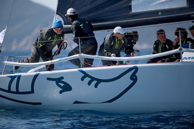 Day 1 - 2019 Melges 32 World League Villasimius photo copyright Max Ranchi taken at  and featuring the Melges 32 class
