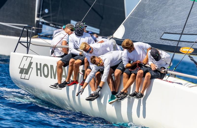 Melges 32 World League 2020 Event 3 at Scarlino, Tuscany - Day 1 photo copyright MWL / Zerogradinord taken at  and featuring the Melges 32 class
