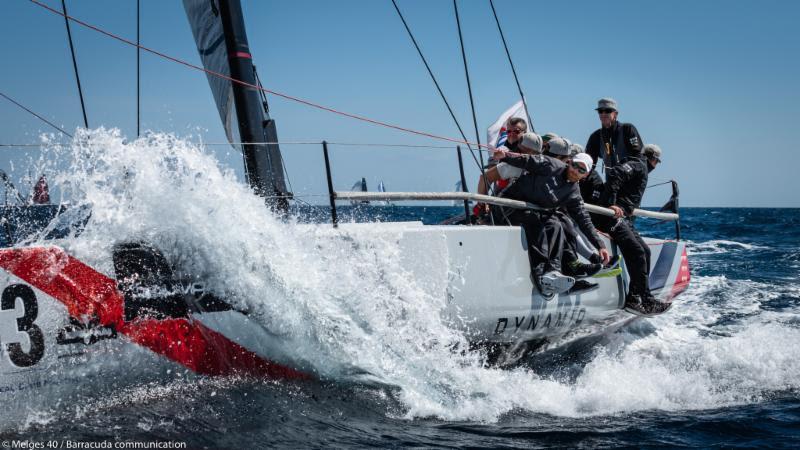 Dynamiq Synergy - 2018 Melges 40 Grand Prix - PalmaVela photo copyright Melges 40 / Barracuda Communication taken at  and featuring the Melges 40 class