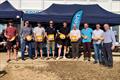 Merlin Rocket (and Solo class) prizewinners at the Allen SE Series at Brightlingsea © Jane Somerville