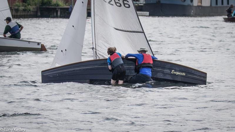 Merlin Rocket River Championships at Bourne End Week photo copyright Tony Ketley taken at Upper Thames Sailing Club and featuring the Merlin Rocket class