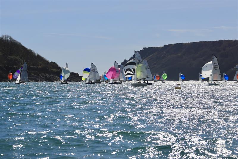 Craftinsure Merlin Rocket Silver Tiller at Salcombe photo copyright Lucy Burn / @syc_sailing_photos taken at Salcombe Yacht Club and featuring the Merlin Rocket class