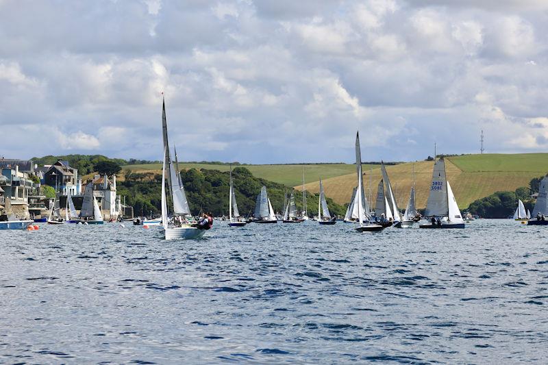 Salcombe Gin Merlin Rocket Week Day 1 photo copyright Lucy Burn taken at Salcombe Yacht Club and featuring the Merlin Rocket class