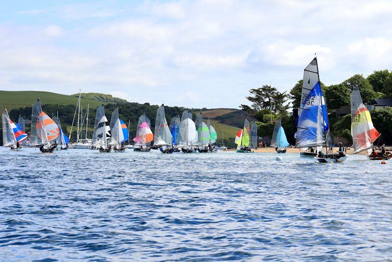 Salcombe Gin Merlin Rocket Week Day 3 photo copyright Lucy Burn taken at Salcombe Yacht Club and featuring the Merlin Rocket class