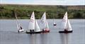 The best of the rest round the windward mark during race 4 of the 2024 Miracle Northern Championship 