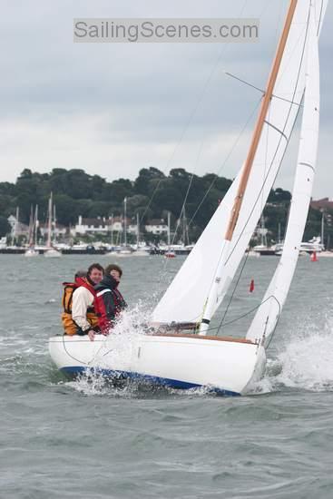 A Poole Dolphin at Poole Week photo copyright David Harding / www.sailingscenes.co.uk taken at Parkstone Yacht Club