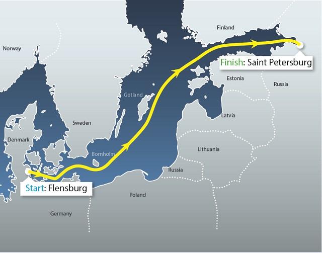 The route of Nord Stream Race leads from Flensburg to Saint Petersburg in an 800 nautical mile non-stop race photo copyright Nord Stream Race taken at 