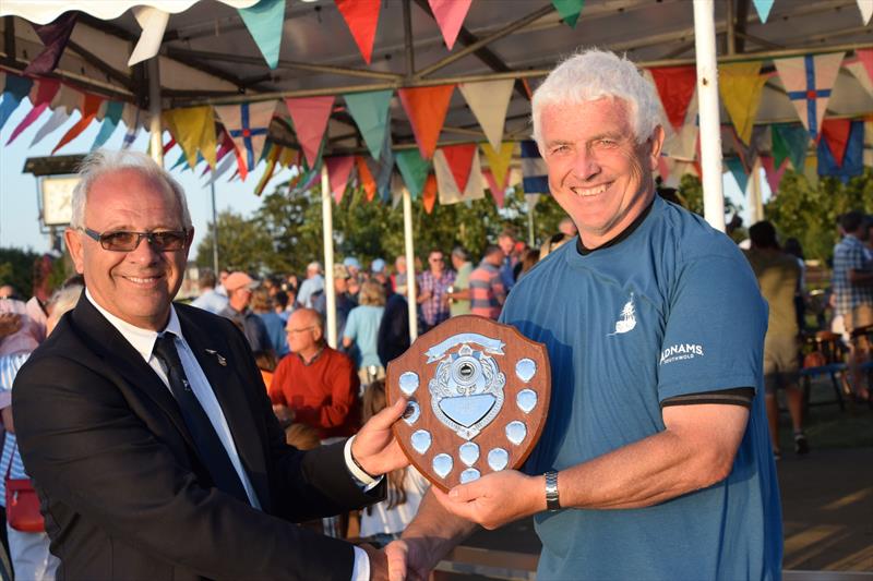 Ben Falat, winner of the Bloodbath Shield during Oulton Week 2019 photo copyright Trish Barnes taken at Waveney & Oulton Broad Yacht Club