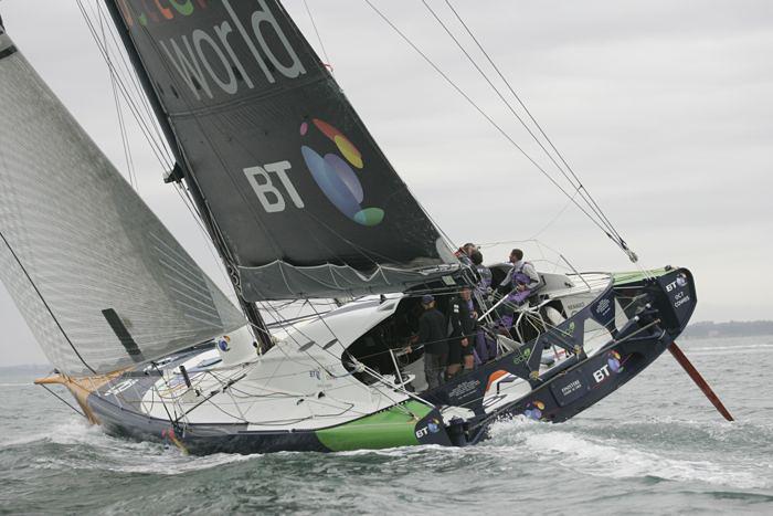 Action from the JPMorgan Asset Management Round the Island Race photo copyright Ingrid Abery / www.hotcapers.com taken at 