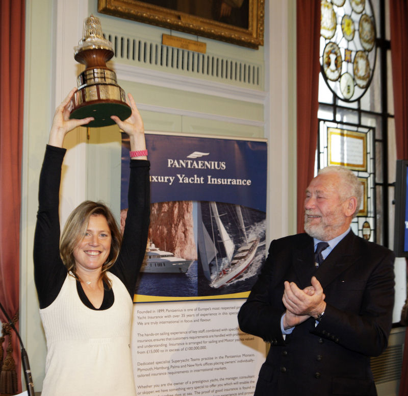 Samantha Davies wins the Coveted YJA Pantaenius Yachtsman of the Year Award photo copyright onEdition taken at 