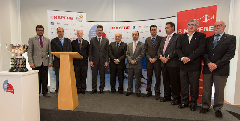 The official presentation to the media of the Trofeo Princesa Sofia Mapfre photo copyright Neus Jordi taken at 