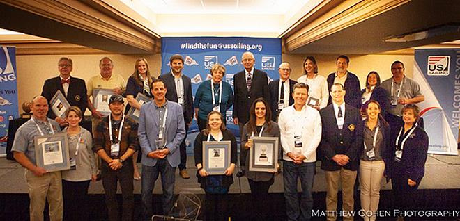 US Sailing honors Association Award winners at NSP photo copyright Matthew Cohen taken at 