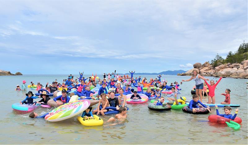 Competitors can join in the Acadian Surf Club's Great Inflatable Race photo copyright SMIRW taken at Townsville Yacht Club