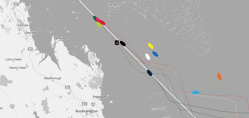Day 10 Race 6 – Current positions – Clipper Round the World Yacht Race photo copyright Clipper Race taken at 