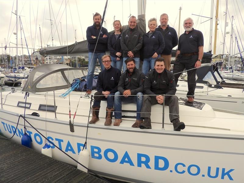 Staff from Turn to Starboard are appealing for supporters to help raise £100,000 in 2018 photo copyright Turn to Starboard taken at 
