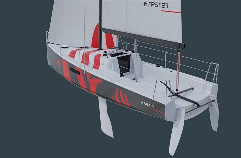 The new First 27 by Beneteau tipped as an early frontrunner for selection as an Olympic Offshore Keelboat photo copyright Beneteau taken at 