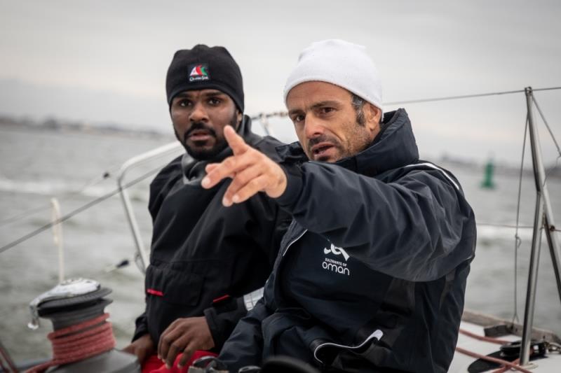 Franck Cammas joins the Oman Sail team photo copyright Eloi Stichelbaut taken at Oman Sail