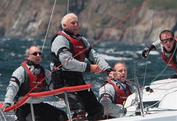 Paul Heys, MD of Key Yachting, racing hard photo copyright Key Yachting taken at 