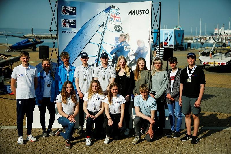 GB team for Youth Sailing World Championships photo copyright Paul Wyeth / RYA taken at 