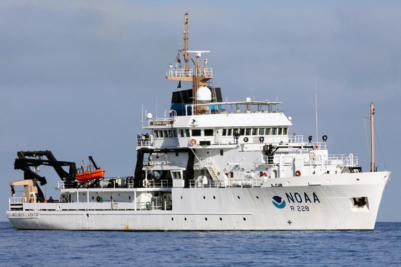NOAA Ship Reuben Lasker at sea photo copyright NOAA Fisheries taken at 