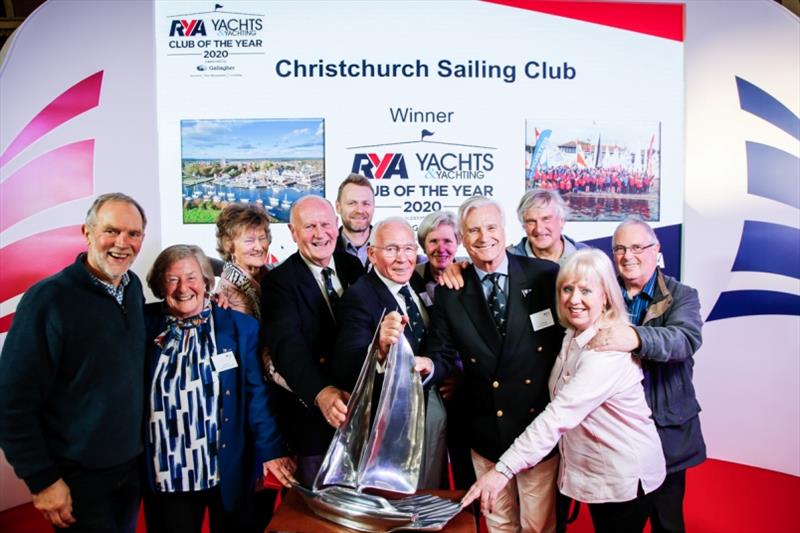 Christchurch Sailing Club have been crowned RYA and Yachts & Yachting Club of the Year 2020 photo copyright Paul Wyeth taken at RYA Dinghy Show