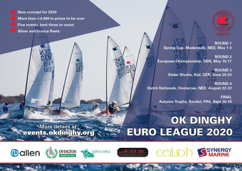 OK Dinghy class launch 2020 OK Euro League photo copyright Robert Deaves taken at 
