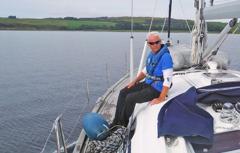 Bill Brown is a volunteer mate with the Ellen MacArthur Cancer Trust photo copyright EMCT taken at 