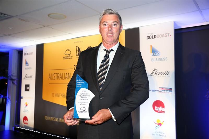 Andrew Cannon - Rivergate Marina and Shipyard - Superyacht Industry Service Provider of the Year winner photo copyright Salty Dingo taken at 
