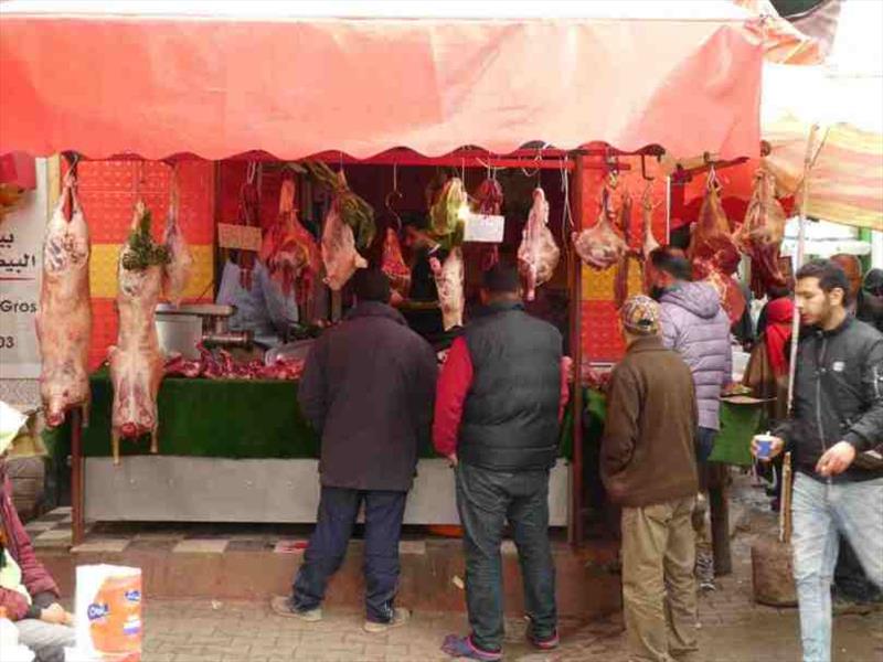 Tunis Medina meat stall photo copyright SV Red Roo taken at 