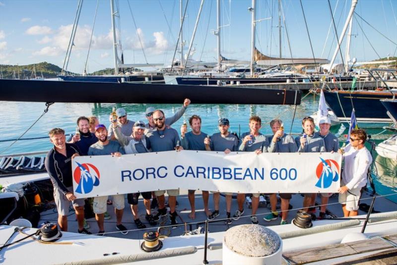 Tilmar Hansen's German TP52 Outsider is defending their overall win in the 2020 RORC Caribbean 600 photo copyright RORC / Arthur Daniel taken at Royal Ocean Racing Club