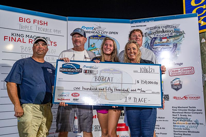 Winner - North Carolina king mackerel tournaments photo copyright Yellowfin taken at 