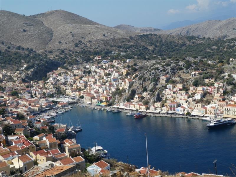 Symi Habour photo copyright SV Red Roo taken at 