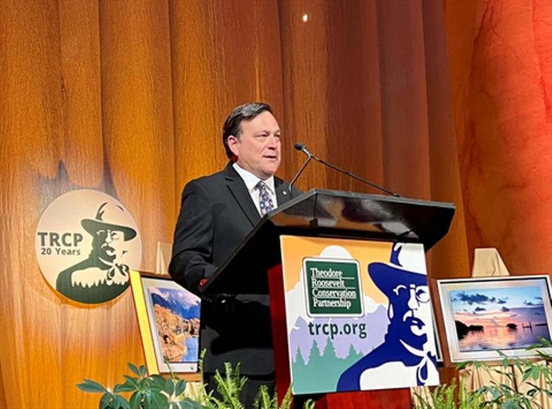 Yamaha's Ben Speciale honored with TRCP's Conservation Achievement Award photo copyright NMMA taken at 