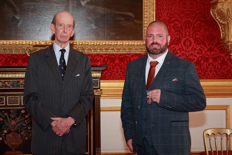 1HRH with Lee Duncan Trearddur Bay President's Lunch, 27-May-22 photo copyright Beaumont Photography taken at 