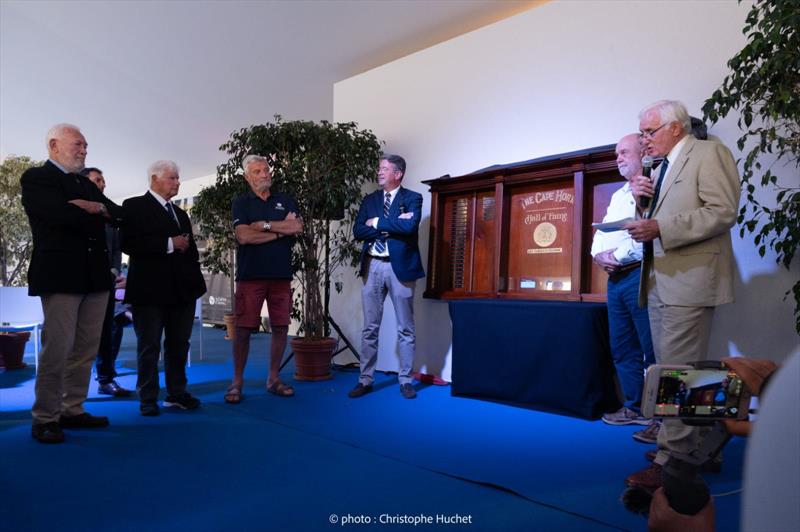 28 Cape Horners join the roll of honour inaugurated in the presence of three living legends photo copyright ville des Sables d'Olonne / Christophe Huchet taken at 